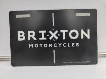 Brixton Schild Kunststoff